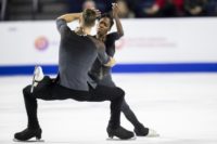 James and Cipres claimed pairs victory with an excellent free skate