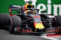Daniel Ricciardo pipped Red Bull teammate Max Verstappen to pole position in Mexico