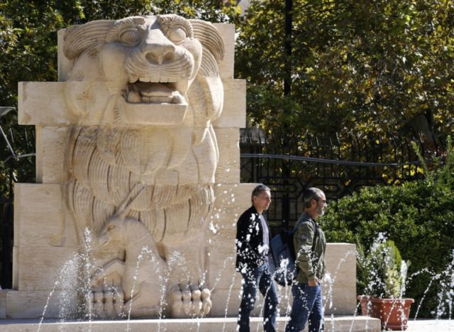 Damascus museum reopens with millennia-old lion in the garden