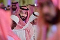 Saudi Crown Prince Mohammed bin Salman, pictured at the Future Investment Initiative FII conference this week, is pushing investment above all in new technologies, despite the controversy generated by the Khashoggi affair