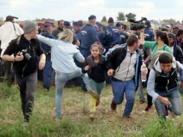 Hungarian camerawoman acquitted in migrant skirmish