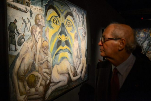 Auschwitz exhibits art of Jewish ex-prisoner