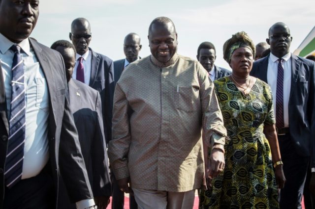 South Sudan rebel leader Machar back in Juba after two years