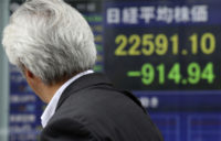 Losses on Wall Street ripple through Asia; stocks slump