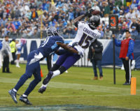 The Latest: Ravens take early lead against Titans