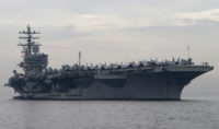 Copter crashes on USS Ronald Reagan in Asia, sailors hurt