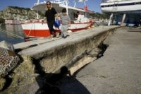 Schools closed on quake-hit Greek island; damage surveyed