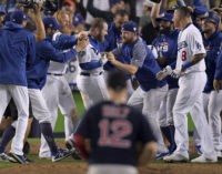 The Latest: Dodgers go back to Rich Hill as Game 4 starter