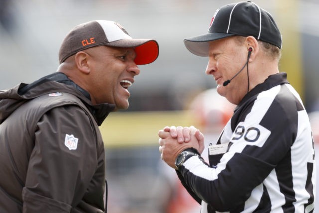 Browns fire coach Hue Jackson, name Gregg Williams interim 