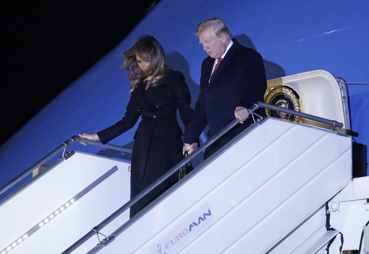 Fashion Notes: Paris, Melania Trump All Class in French Twist, Louboutins
