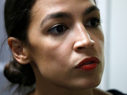 New York Democrat candidate for Congress Alexandria Ocasio-Cortez campaigns for Michigan D