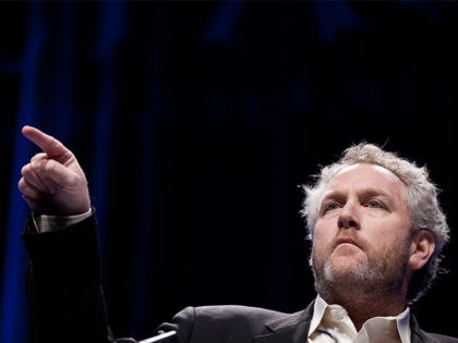 Washington Times commentator and Breitbart.com webmaster Andrew Breitbart speaks during th