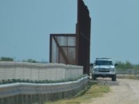 Border barriers in RGV Sector - BBTX BP Existing border barriers in Rio Grande Valley Sector to be replaced with concrete levee wall and 18-foot bollard wall. (File Photo: Bob Price/Breitbart Border/Cartel Chronicles)