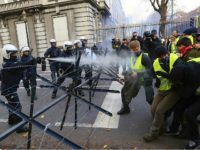 PICTURES: Yellow Jacket Movement Spreads to Brussels, Protesters Clash with Police over High Taxes