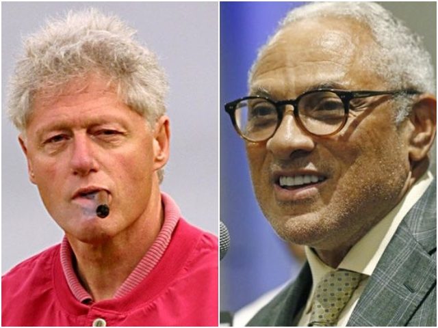 Collage-Bill-Clinton-cigar-Mike-Espy-smile-getty-ap
