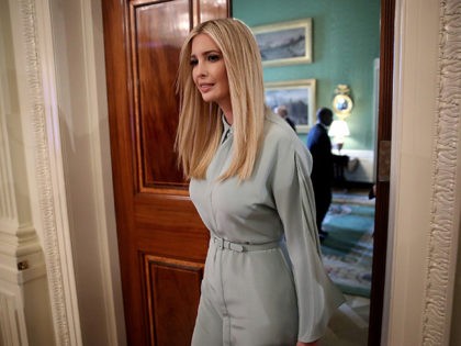 WASHINGTON, DC - JULY 19: Ivanka Trump arrives at an event where U.S. President Donald Trump signed an executive order establishing a National Council for the American Worker and requested leaders of the private sector to sign a ÒPledge to AmericaÕs WorkersÓ July 19, 2018 at the White House in …