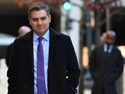 CNN White House correspondent Jim Acosta arrives at US District Court in Washington, DC, on November 16, 2018, as Judge Timothy Kelly is expected to rule on a lawsuit filed by CNN against the White House after it revoked Acosta's press credentials. - CNN's suit, which the White House dismissed …