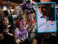 Polls Tighten In Texas Senate Race Between Beto O'Rourke And Ted Cruz HOUSTON, TEXAS - NOVEMBER 05: Louise Pennebaker dresses as a cheerleader for U.S. Senate candidate Rep. Beto O'Rourke (D-TX) during a campaign rally at the House of Blues on November 05, 2018 in Houston, Texas. With less than 24 hours until Election Day, polls have shown the gap narrow between …