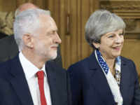 Theresa May and Jeremy Corbyn Theresa May and Jeremy Corbyn