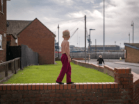 HARTLEPOOL, ENGLAND - SEPTEMBER 04: Children play on the streets of the Headlands area of Hartlepool on September 4, 2017 in Hartlepool, England. Hartlepool in the North East of England is one of the many coastal towns lagging behind inland areas with some of the worst levels of economic and …