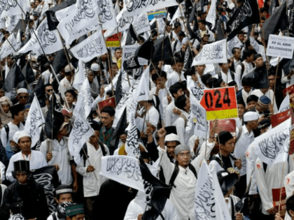 The Hizb ut-Tahrir group has tens of thousands of members in Indonesia [File: Tatan Syufla