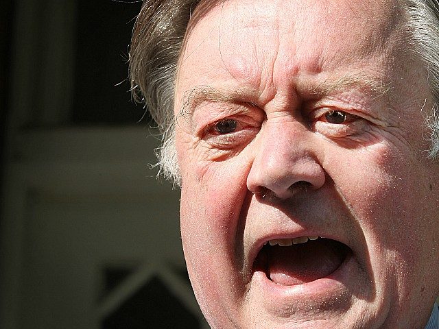LONDON, ENGLAND - MAY 19: Justice Secretary Kenneth Clarke talks to reporters as he leaves home on May 19, 2011 in London, England. Mr Clarke is facing criticism over his comments on rape during a radio interview on May 18, 2011. (Photo by Peter Macdiarmid/Getty Images)