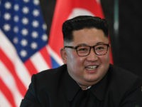 Kim-jong-un-smile-signing-ceremony-Singapore-getty North Korea's leader Kim Jong Un reacts at a signing ceremony with US President Donald Trump (not pictured) during their historic US-North Korea summit, at the Capella Hotel on Sentosa island in Singapore on June 12, 2018. - Donald Trump and Kim Jong Un became on June 12 the first …