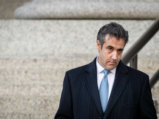 Michael Cohen, former personal attorney to President Donald Trump, exits federal court, No