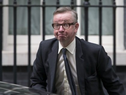 LONDON, ENGLAND - JULY 15: Michael Gove, the former Education Secretary, arrives in Downing Street on July 15, 2014 in London, England. British Prime Minister David Cameron is conducting a reshuffle of his Cabinet team with a greater number of women expected to be appointed to senior positions. (Photo by …