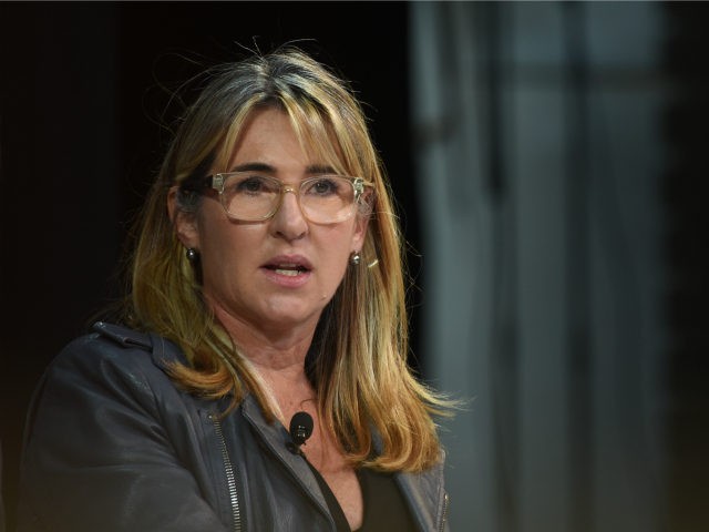 Nancy Dubuc, CEO of Vice Media, speaks at the New York Times DealBook conference on Novemb