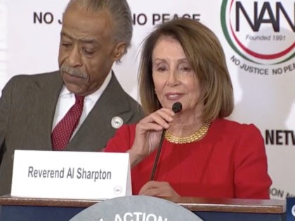 Pelosi and Sharpton