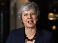Prime Minister Theresa May Britain's Prime Minister Theresa May gives a statement outside 10 Downing Street in London on November 14, 2018, after holding a cabinet meeting where ministers were expected to either back the draft bexit deal or quit. - British Prime Minister Theresa May defended her anguished draft divorce deal with the …