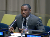 Marc Lamont Hill at UN Palestinian meeting (Screenshot / UN webcast) Marc Lamont Hill at UN Palestinian meeting (Screenshot / UN webcast)