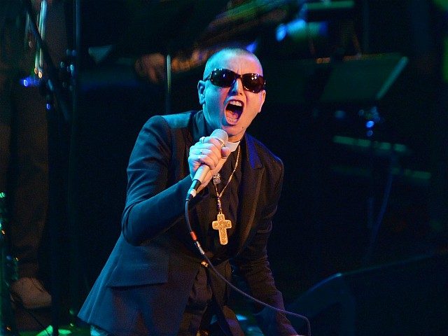 NEW YORK, NY - JULY 20: Singer Sinead O'Connor performs at 'Here But I'm Gone: A 70th Birt
