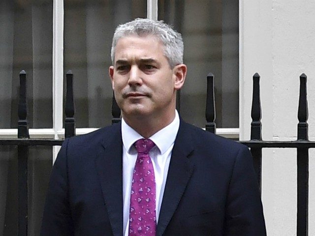 (FILES) A picture taken on November 11, 2017 shows Stephen Barclay, Economic Secretary to the Treasury posing outside 11 Downing Street in London during the unveiling of the government's annual Autumn budget. - Stephen Barclay has been named UK's new Brexit secretary on November 16, 2018. (Photo by Ben STANSALL …