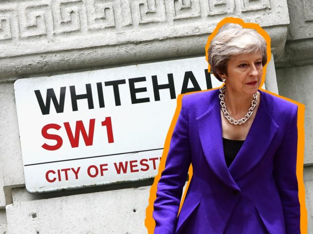 British Prime Minister Theresa May arrives for the second day of a European Union leaders