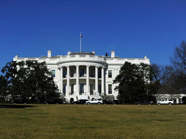 The White House is pictured on January 19, 2013 in Washington DC. Americans kicked off Bar