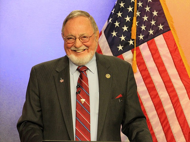 U.S. Rep. Don Young, a Republican, is shown prior to a debate Friday, Oct. 26, 2018, in An