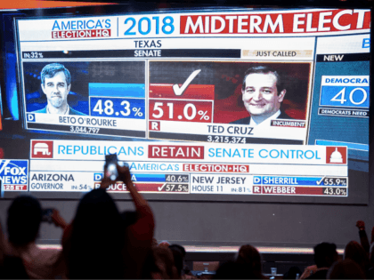 Fox News announces U.S. Sen. Ted Cruz, R-Texas, as the winner over challenger Rep. Beto O'