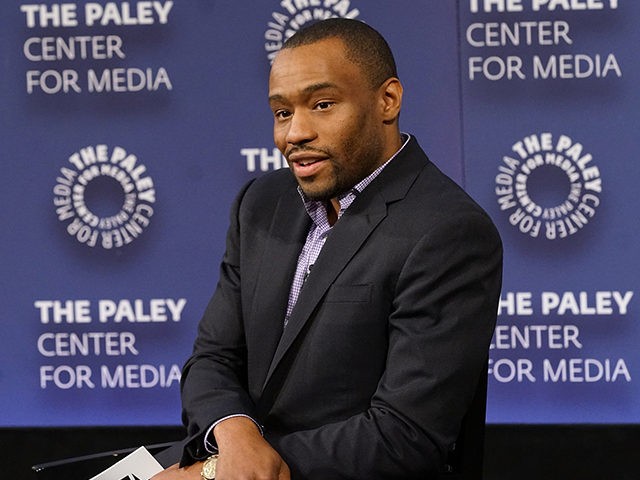 NEW YORK, NY - DECEMBER 07: Moderator Marc Lamont Hill attends BET Presents 'An Eveni