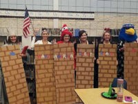 teachers-dressed-border-wall-Halloween-facebook An Idaho school district is conducting an investigation after a photo of teachers dressed for Halloween as Mexicans and the border wall went viral.