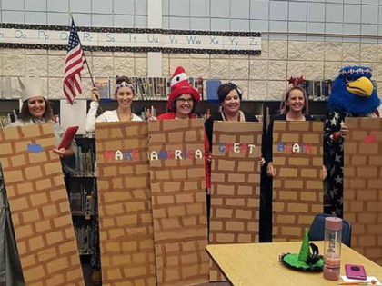 An Idaho school district is conducting an investigation after a photo of teachers dressed for Halloween as Mexicans and the border wall went viral.