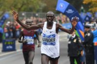 Geoffrey Kamworor of Kenya is back to defend his New York City Marathon title on Sunday