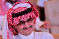Saudi Prince Al-Waleed bin Talal attends the Future Investment Initiative FII conference in the Saudi capital Riyadh on October 24, 2018