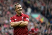Xherdan Shaqiri is not travelling with Liverpool for their Champions League match against Red Star Belgrade