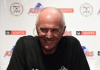 New Philippines' football head coach Sven-Goran Eriksson, pictured in Manila Monday, said he plans to stick around longer than his predecessor Terry Butcher