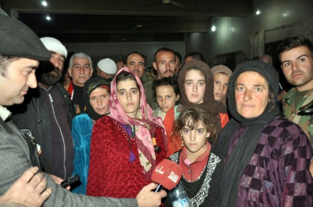17 freed Druze hostages return to south Syria homes
