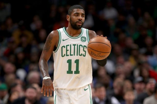 Celtics ace Irving fined for ball toss