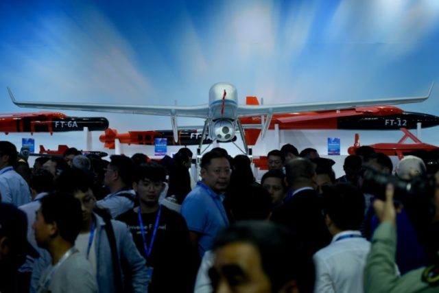 China steps up drone race with stealth aircraft