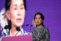 Aung San Suu Kyi has been accused of ignoring the murder, torture and rape of Rohingya Muslims in Myanmar
